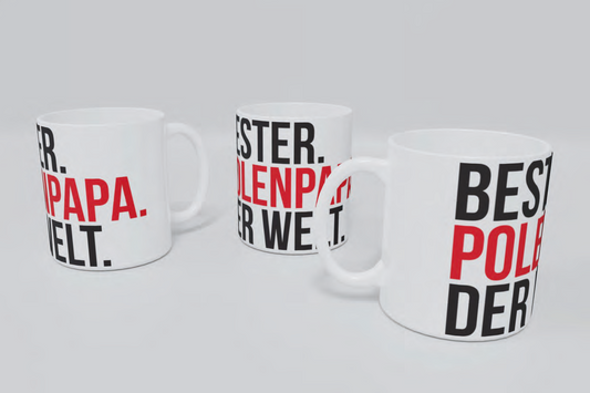 Bester Polenpapa der Welt - Tasse